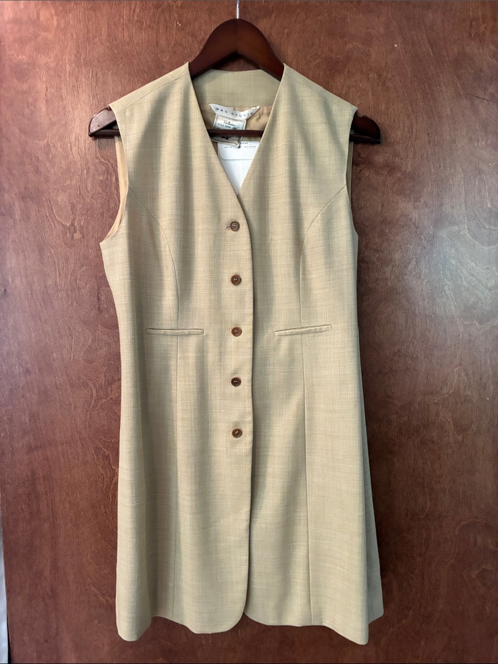 Max Studio long vest
